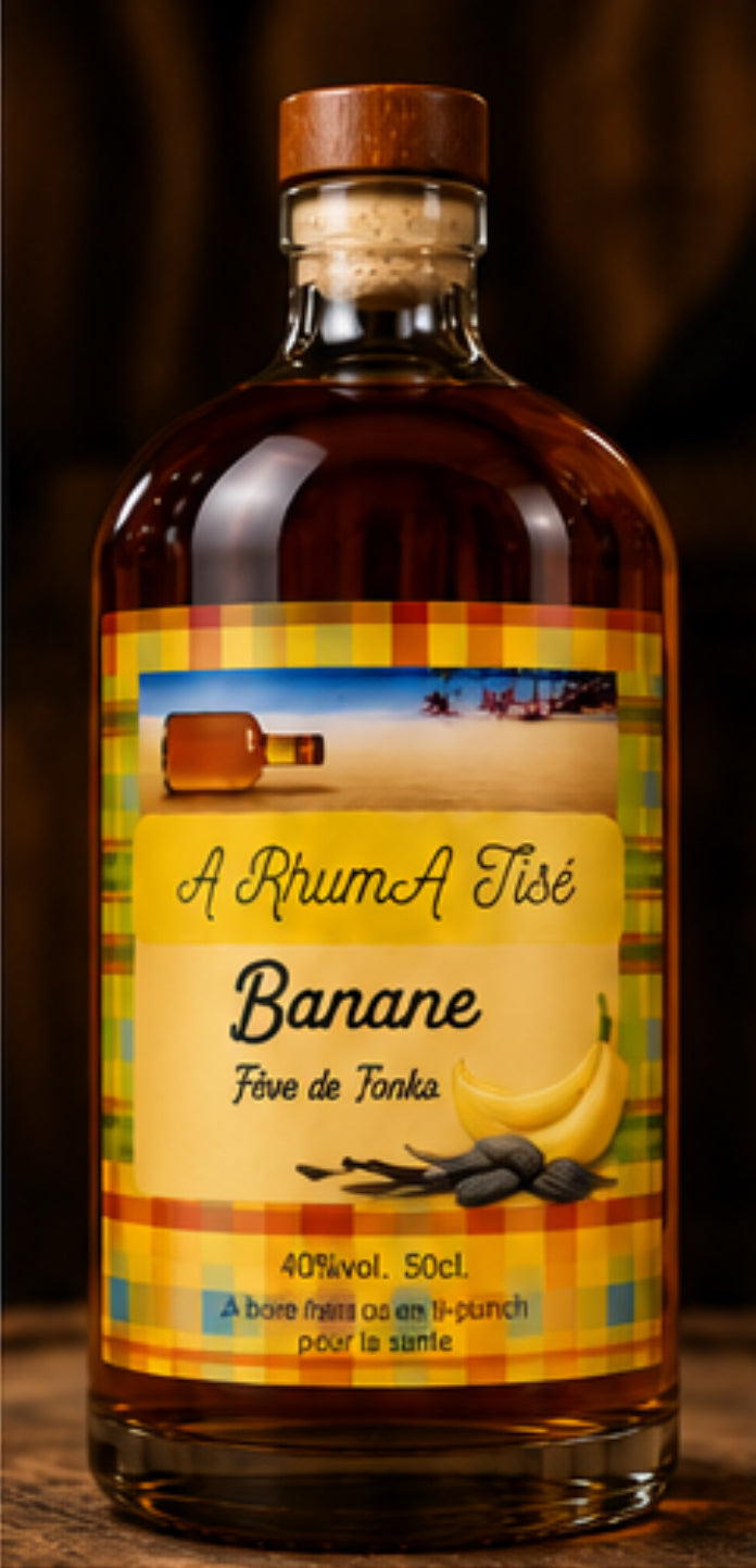Banane fève de tonka